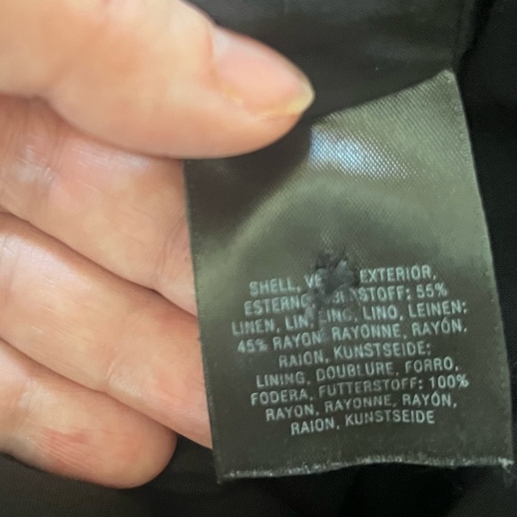 Anthropologie Black Maxi Halter Dress Size 6 - Picture 10 of 16